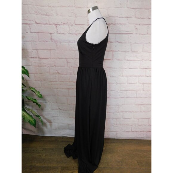 Michael Michael Kors XS Black Halter Gown Dress Keyhole Neckline NWT - Picture 4 of 12